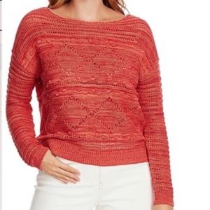 🆕 Vince Camuto | Spring Safari Popcorn Stitch Sweater
